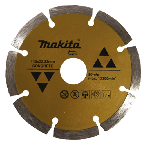 DISCO DE DIAMANTE P/USO GENERAL SEGMENTADO 4 1/2 P/CONCRETO (MAA-D44270)
