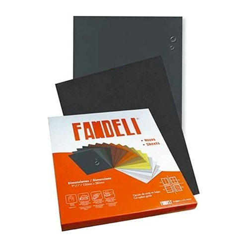 LIJA DE AGUA GRANO 1000 MICROFINA (FAN-B991000) (PAQ. 25 PZAS.)