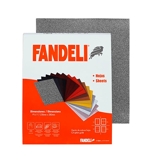 LIJA DE AGUA GRANO 400 (FAN-A99400) (PAQ. 50 PZAS.)