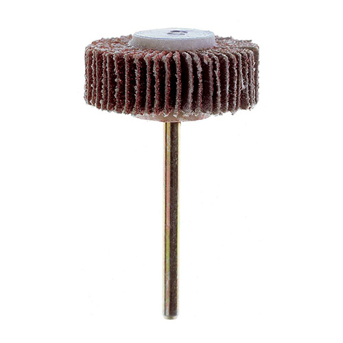 [DRE-2615000503] RUEDA FLAP 3/8 GRANO 120 C/VASTAGO 1/8 (DRE-503)