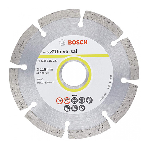[BOA-2608615027] DISCO DE DIAMANTE P/USO GENERAL 4 1/2 X 7/8 SEGMENTADO (ECO-LINE BOSCH)