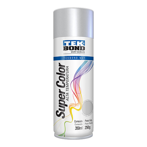 [TEK-381174] PINTURA EN SPRAY TEKBOND ALUMINIO ALTA TEMPERATURA (350 ML/250 G) (69957327151)