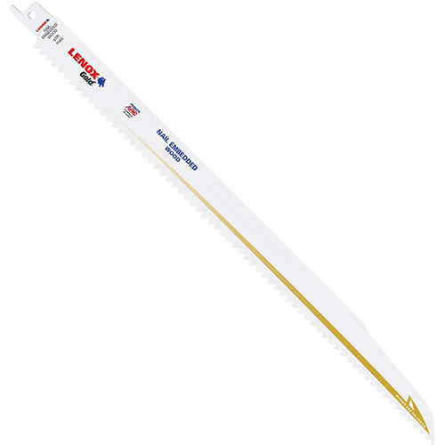 SIERRA SABLE BIMETALICA GOLD/TITANIO 610G 6 X 10TPI (5 PZAS.)