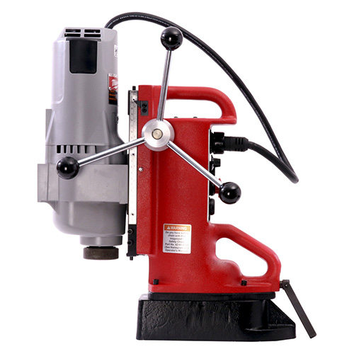 TALADRO MAGNETICO BASE AJUSTABLE CONO MORSE 3 0-250/0-500 RPM 12.5 AMP (1,500W)