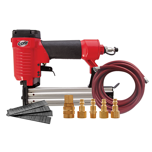 [GON-603K] COMBO CLAVADORA NEUMATICA HASTA 2 PULG CON ACCESORIOS (603, RK614, 11000, 320) GRATIS EN REMATE !!!