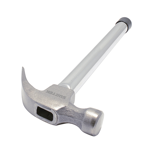 MARTILLO DE UÑA CURVA MANGO DE ACERO TUBULAR 16oz