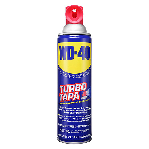 [W.D-13.2] WD-40 13.2 ONZAS TURBO TAPA ACEITE MULTIUSOS