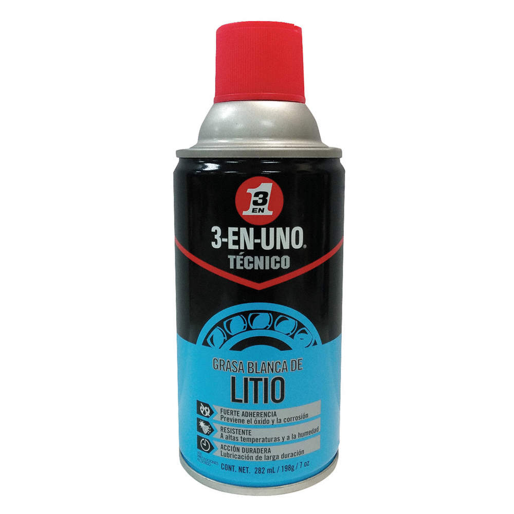 [3E1-31GBL] GRASA BLANCA DE LITIO EN AEROSOL 282 ml P/EVITAR OXIDO Y CORROSION