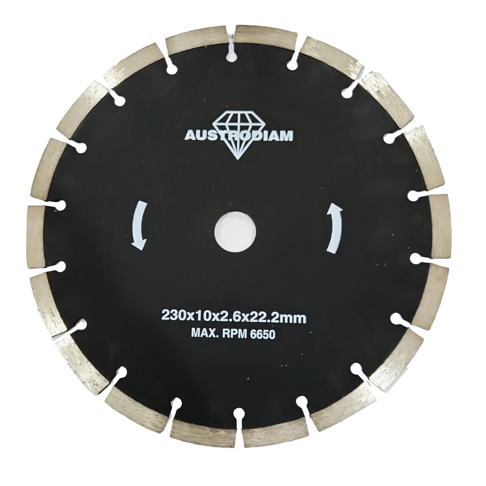 [AUS-30595] DISCO DE DIAMANTE PARA USO GENERAL (4 1/2 X 7/8 X 2.2 MM P/ MAT. DUROS Y CANTERA