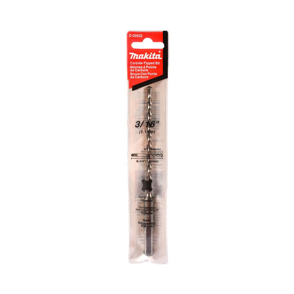 [MAA-D-00860] BROCA SDS-PLUS 1/4" X 4-1/2"