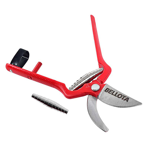 [BEL-7350118OPT] TIJERA DE PODA FORJADA ROJA BYPASS P/CORTE FLORAL Y TAMARINDO 3501OPT