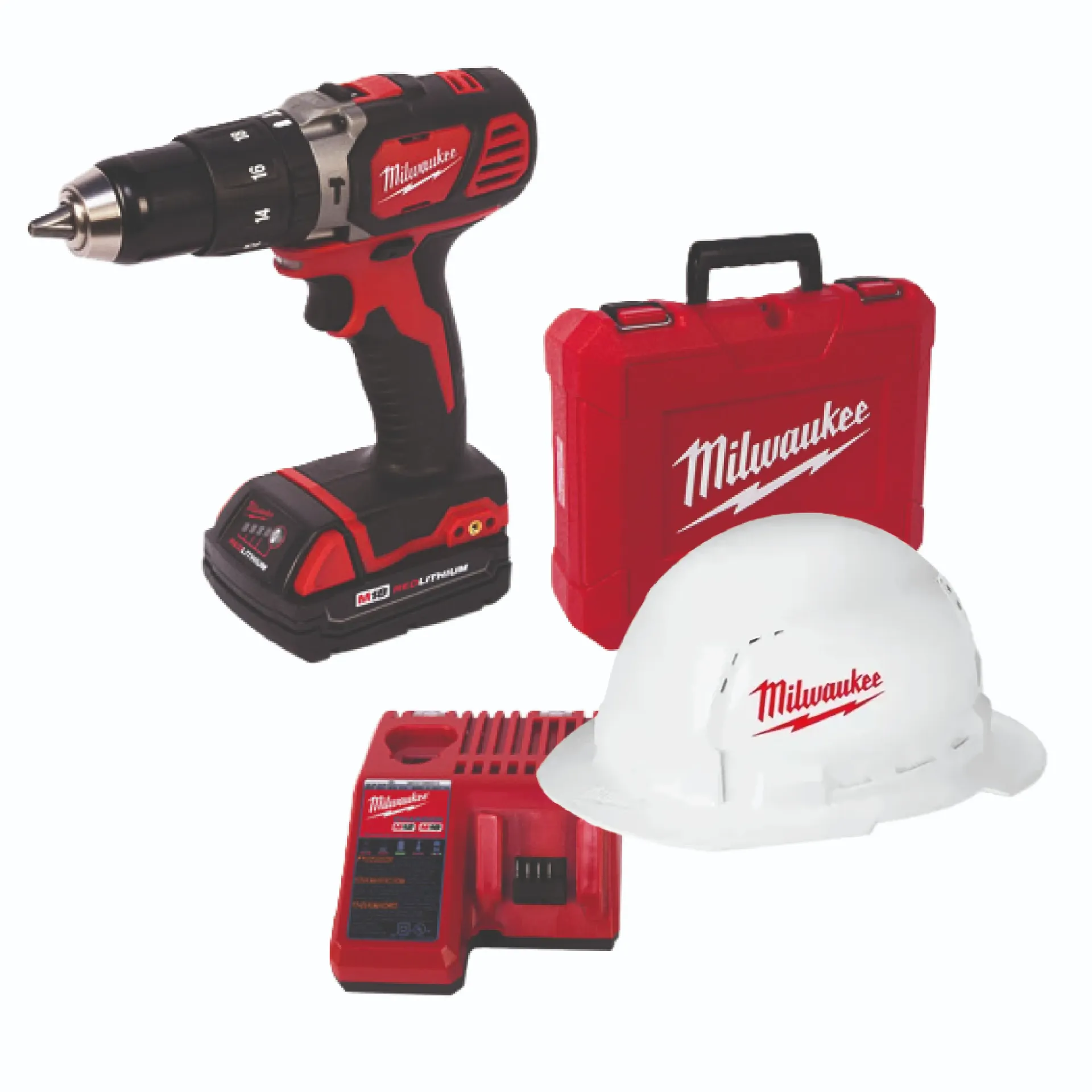 [MIL-2607-21CT] TALADRO/ROTOMARTILLO/DEST DE 1/2 M18™ C/CARBONES 18V ION/LITIO CON 1 BATERIA COMPACTA 1.5 AMP + CARGADOR