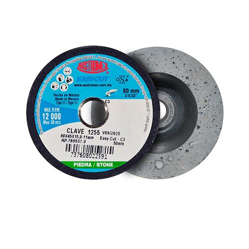 PIEDRA COPA SHELLAC 3 5/32 X 1-3/4 X 5/8 (BD) GRANO C3 220 EASY CUT