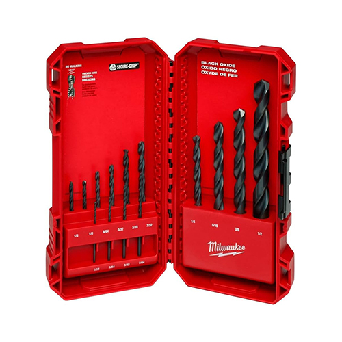JUEGO DE BROCAS THUNDERBOLT DE 14 PZAS C/ESTUCHE DE 1/16 A 3/8 USO RUDO MILWAUKEE