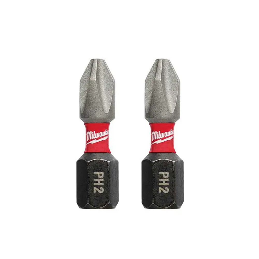 [MIA-48-32-4412] PAQUETE DE 2 INSERTO PHILLIPS PH2 X 1 SHOCKWAVE