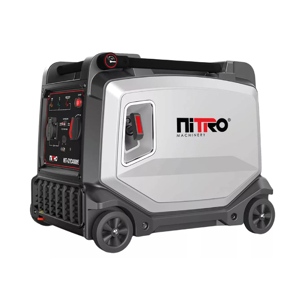 [NIT-GYC4000E] GENERADOR INVERTER SILENCIOSO A GASOLINA DE 3600 WATTS 8.5 HP DE 110 VOLTS 4 TIEMPOS CON ENCENDIDO ELECTRICO/MANUAL C/MARCHA Y BATERÍA