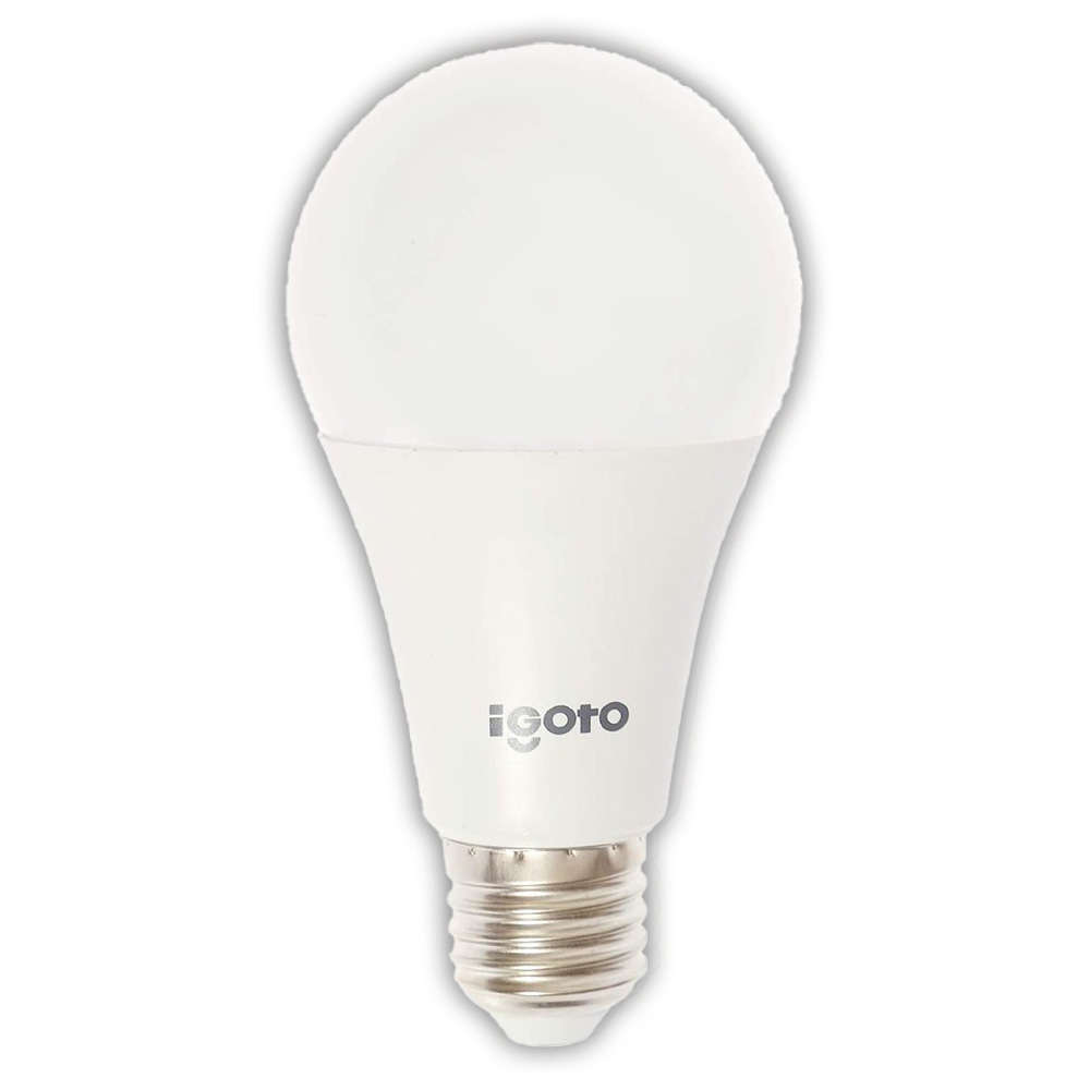[AXO-F20109] FOCO LED A60 9 WATTS ENTRADA ESTANDAR (LUZ CALIDA 3000 K) (VENTA MINIMA X EMPAQUE INNER DE 10 PZAS)