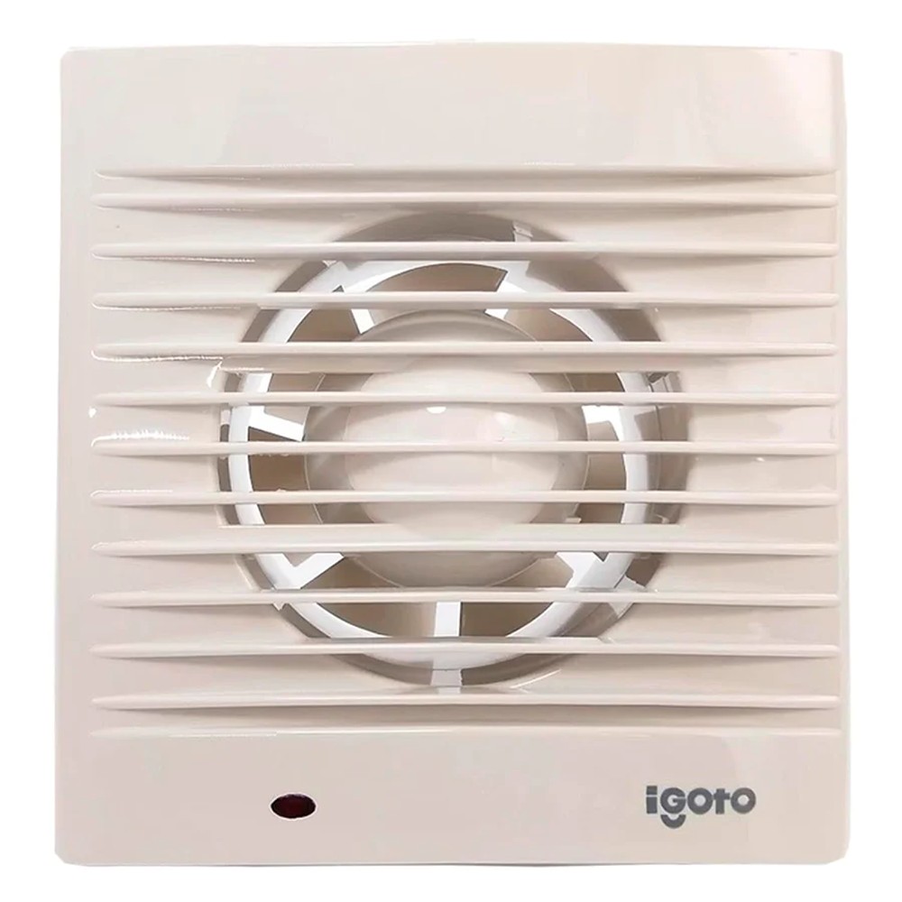 EXTRACTOR DE 4 PULGADAS COLOR BLANCO 110 VOLTS 60 Hz DE 16 WATS DE 15 X 15 CMS