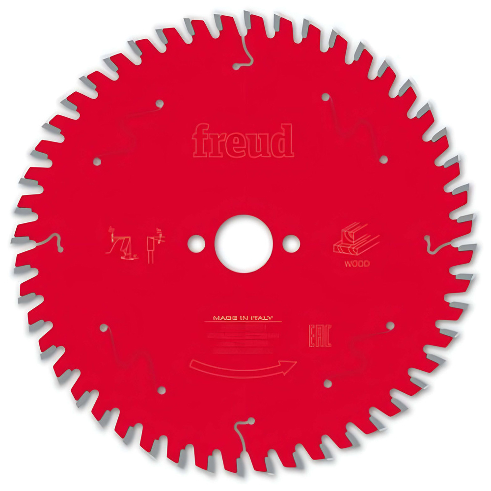 DISCO C/PASTILLAS DE CARBURO FREUD 12 X 72 DPP X 1 P/MADERA USO GRAL ACABADO FINO (MOD DIABLO D1280X)