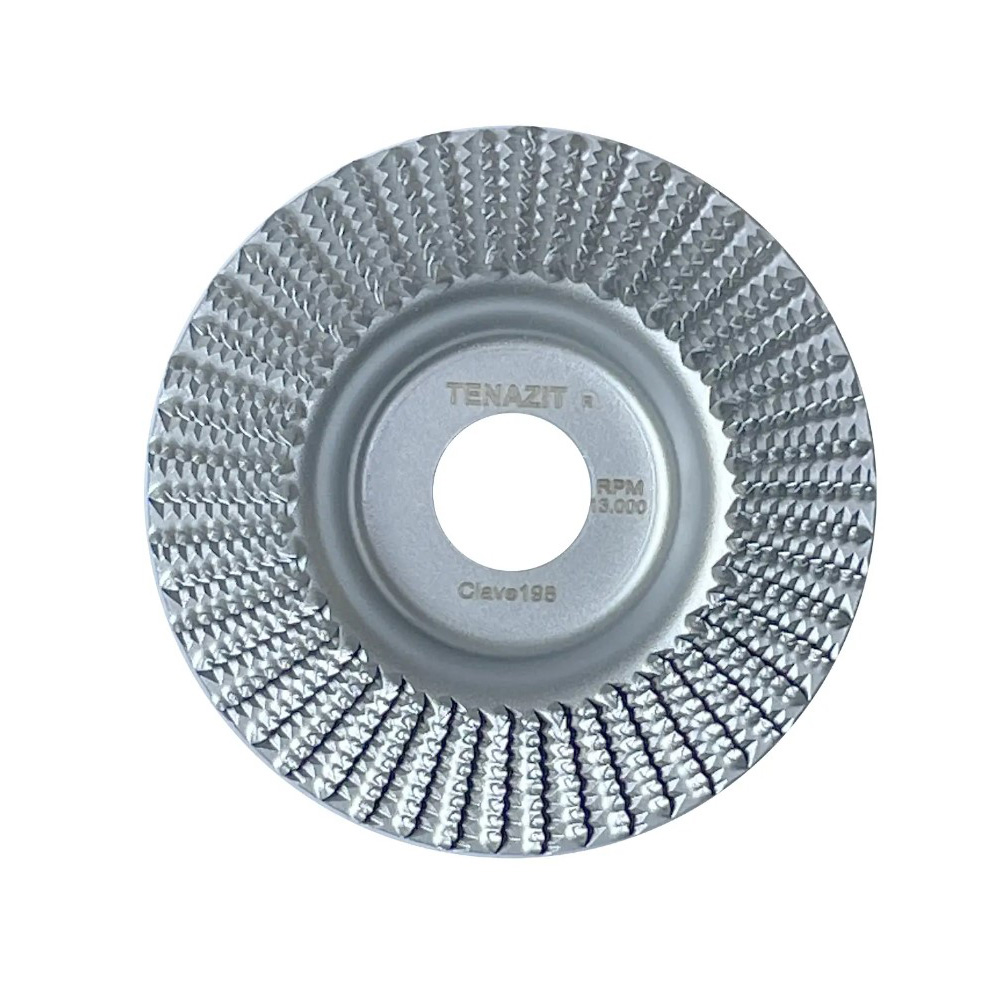 [AUS-198] DISCO PARA DESBASTE DE MADERA PLANO DE 4 X 7/8 (METALICO) P/MINIESMERILADORA