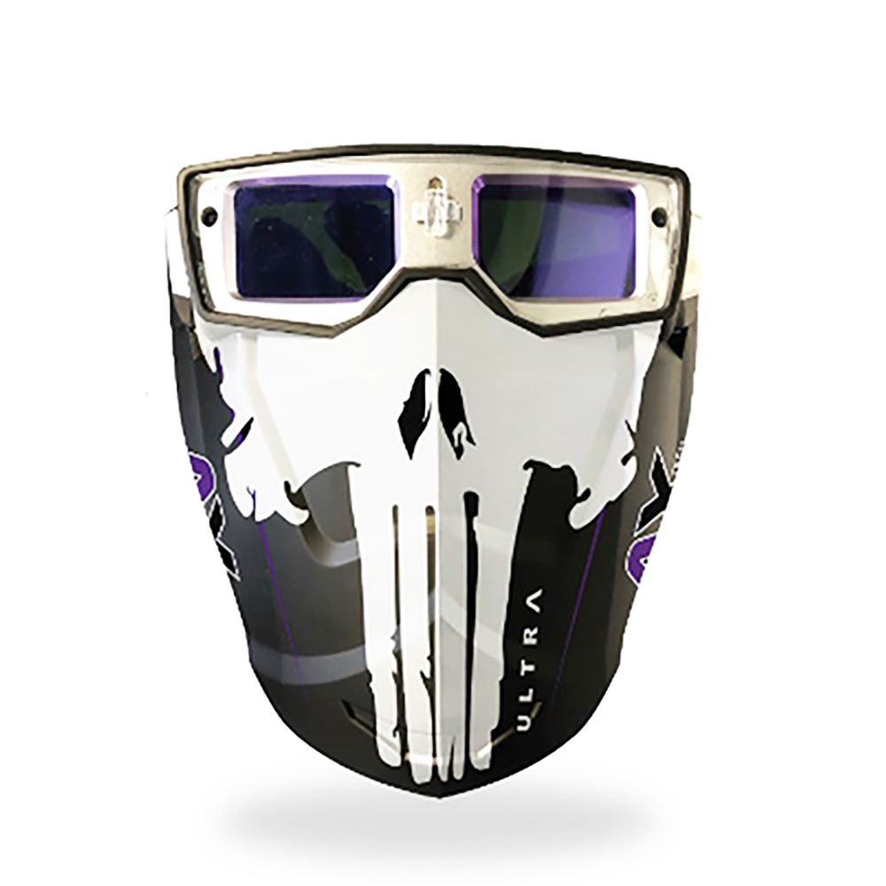 GOOGLES ELECTRONICOS PARA SOLDAR DE SOMBRA VARIABLE C/PROTECTOR FACIAL