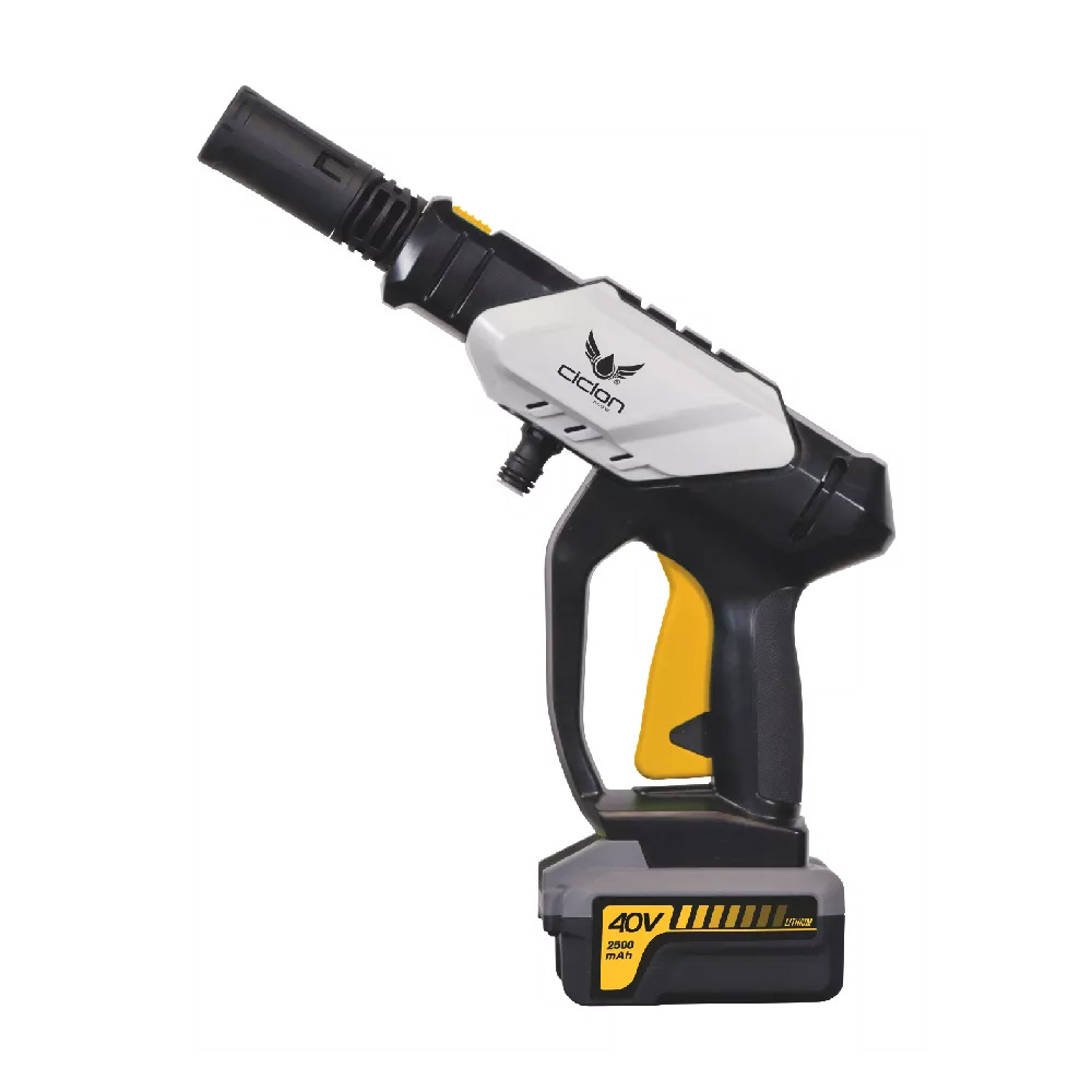 HIDROLAVADORA A BATERÍA 300 WATTS, 435 PSI, 3.0 L/min INCLUYE 1 BATERIA Y CARGADOR