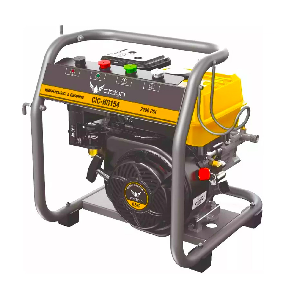 [CIC-HG154] HIDROLAVADORA A GASOLINA 6.5 HP, 2200 PSI, 7.5 L/min