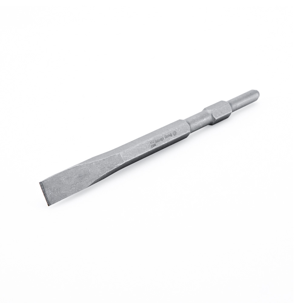 [DCH-30470300006] CINCEL HEXAGONAL PLANO DE 17 MM X 280 MM DE LARGO P/ROTOMARTILLO DEMOLEDOR DZG06-6S