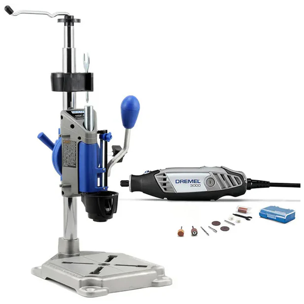 [DRE-0615A001HT] COMBO MULTIPRO RECTIFICADOR SERIE 3000 CON 10 ACCESORIOS + ESTACION DE TRABAJO MOD. 220