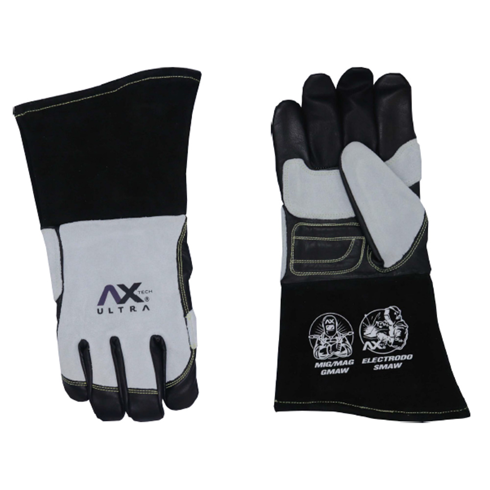 [AXT-GP045-EM] GUANTE PARA SOLDADURA MMA/MIG CON REFUERZO DE SERRAJE