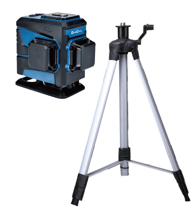 [DCH-DFF02-12LE+C01] COMBO NIVEL LASER HOR/VERT C/NIVELACION AUT. COLOR VERDE ALCANZE 10MT C/BAT RECARG DE 4V+TRIPIE UNIV 1.5M