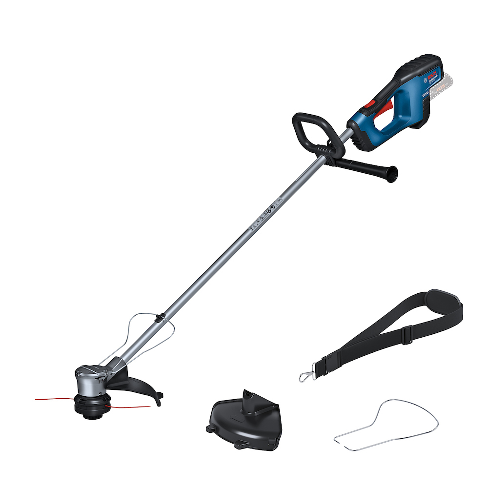 DESBROZADORA INALAMBRICA 18V BRUSHLESS INCLUYE CABEZAL CON HILO DE NYLON BOSCH PROTAP (HERRAMIENTA SOLA) (MOD GRT 18V-33)