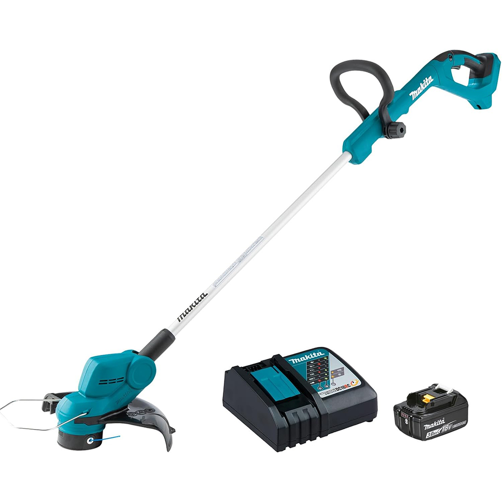 [MAK-DUR193SF] DESBROZADORA INALAMBRICA 18V MANGO EN D CON UNA BATERIA 3AMP Y CARGADOR